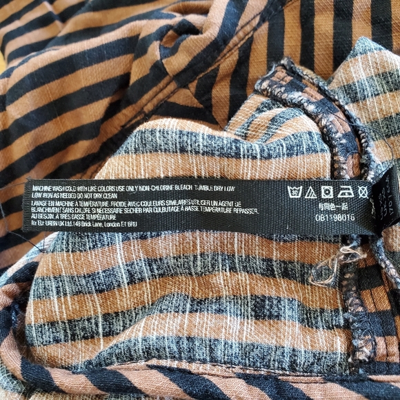 New Free People Find The Chi Striped Onesie Jumpsuit - Picture 15 of 15